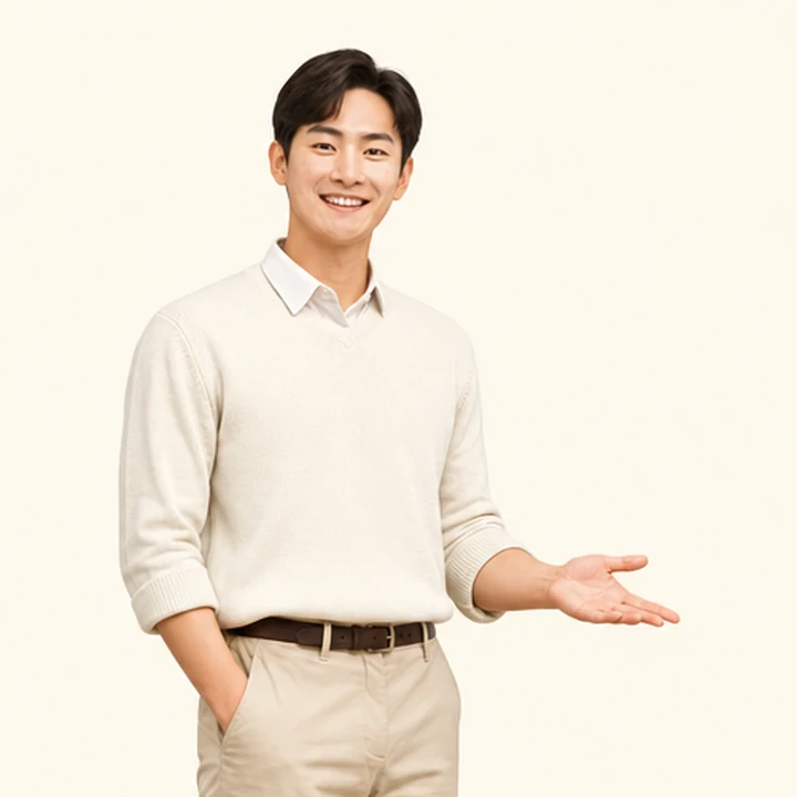 장기렌트 선수금 없이 상담 신청을 안내하는 담당자